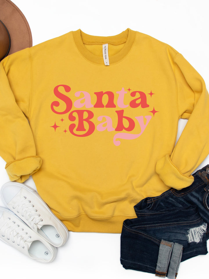 Santa Baby - Christmas Graphic Sweatshirt