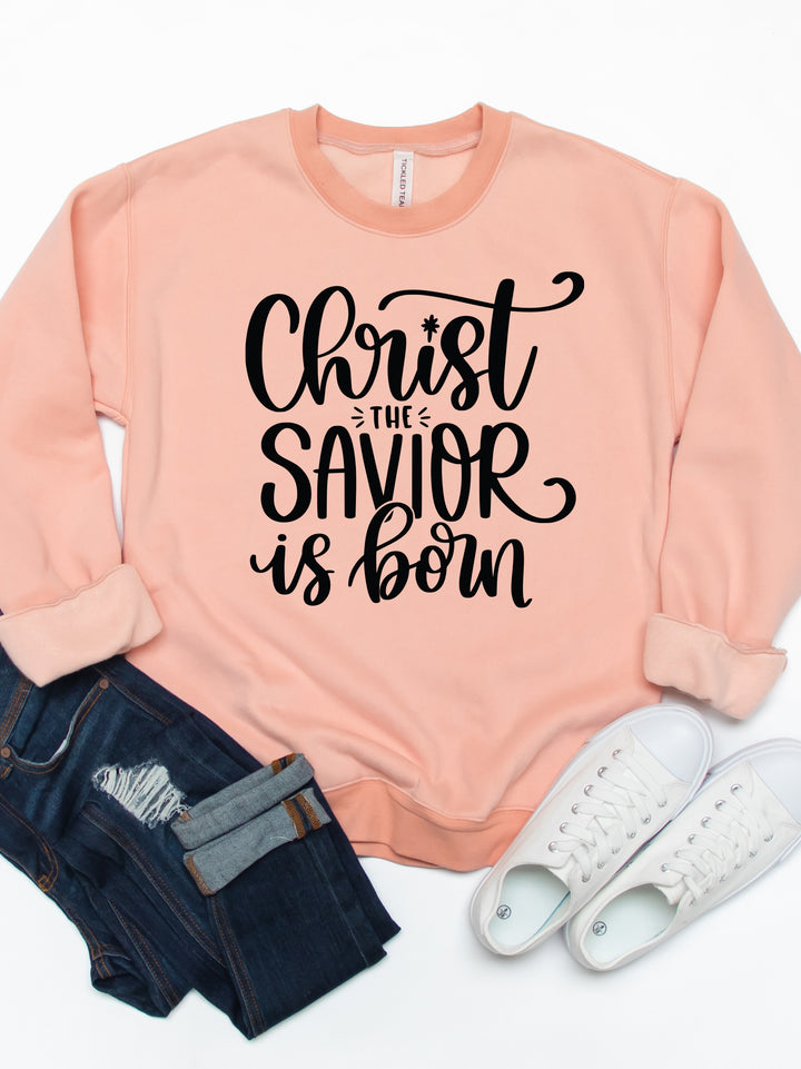 Christ the Savior is Born Graphic Sweatshirt