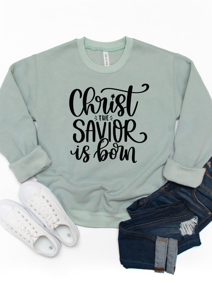 Christ the Savior is Born Graphic Sweatshirt