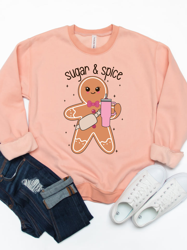 Sugar & Spice Boujee Gingerbread Graphic Sweatshirt