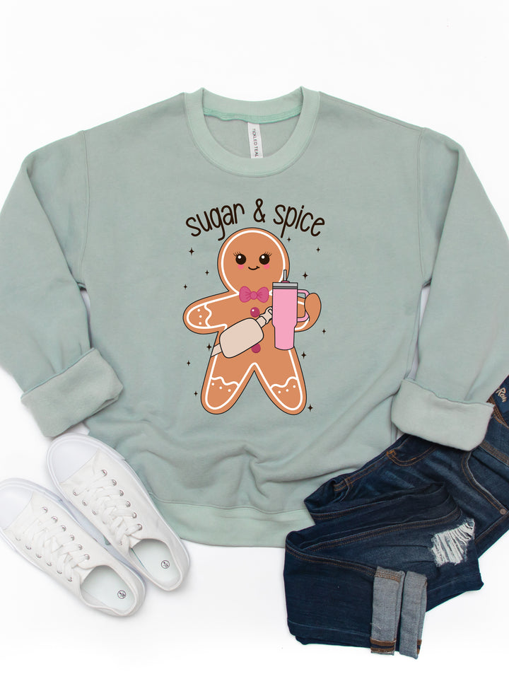 Sugar & Spice Boujee Gingerbread Graphic Sweatshirt