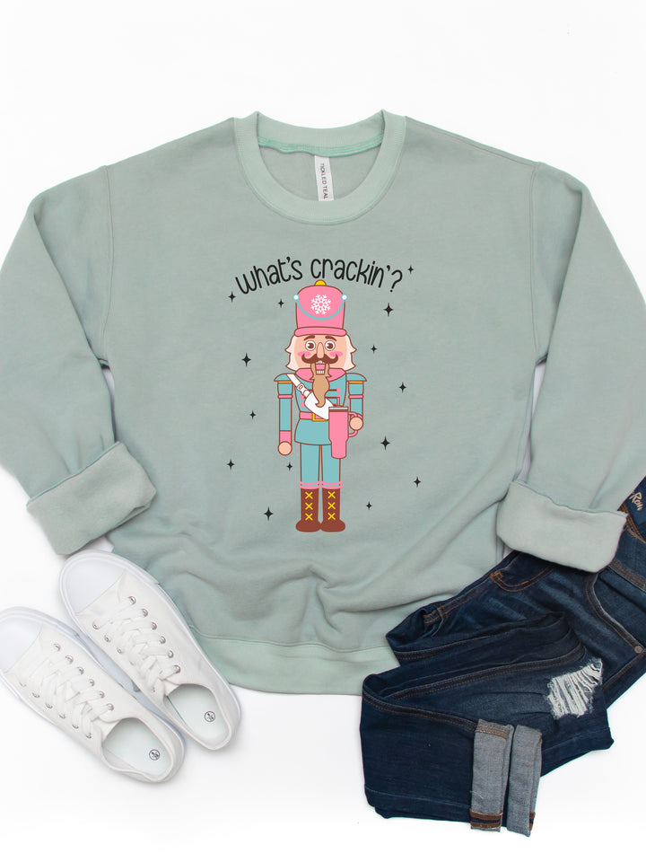 What's Crackin'? Nutcracker with Stanley Graphic Sweatshirt