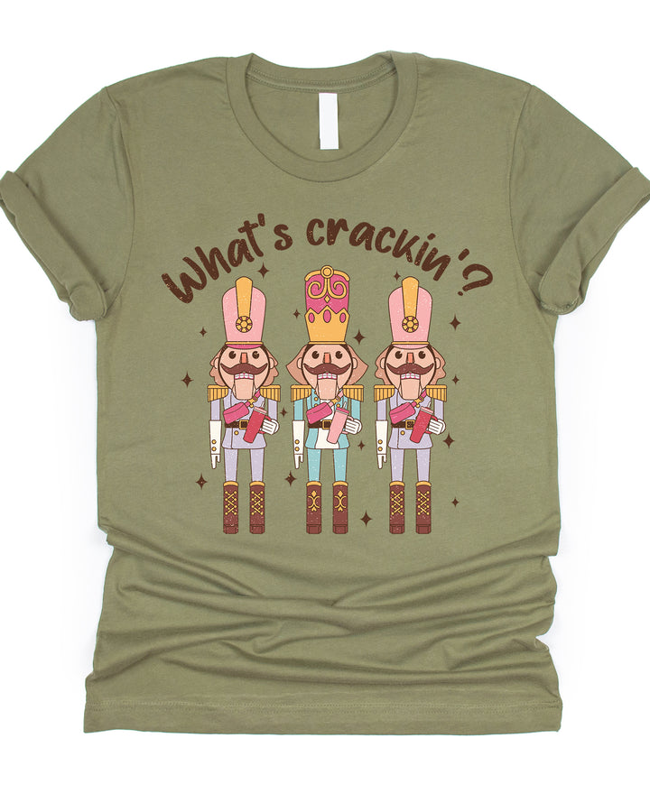 Whats Crackin' Nutcrackers - Christmas Graphic Tee