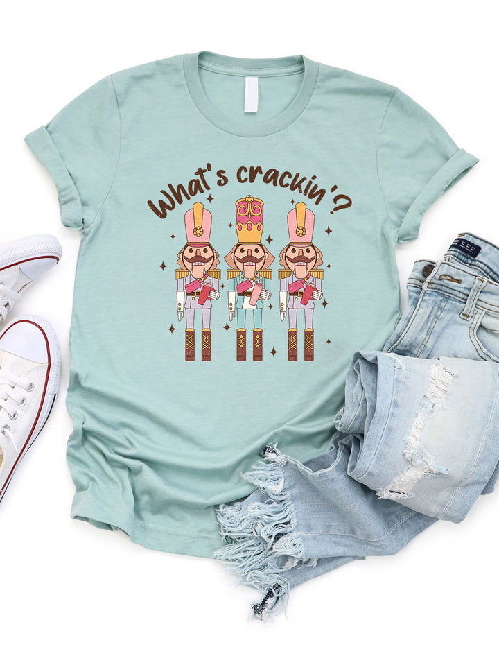 Whats Crackin' Nutcrackers - Christmas Graphic Tee