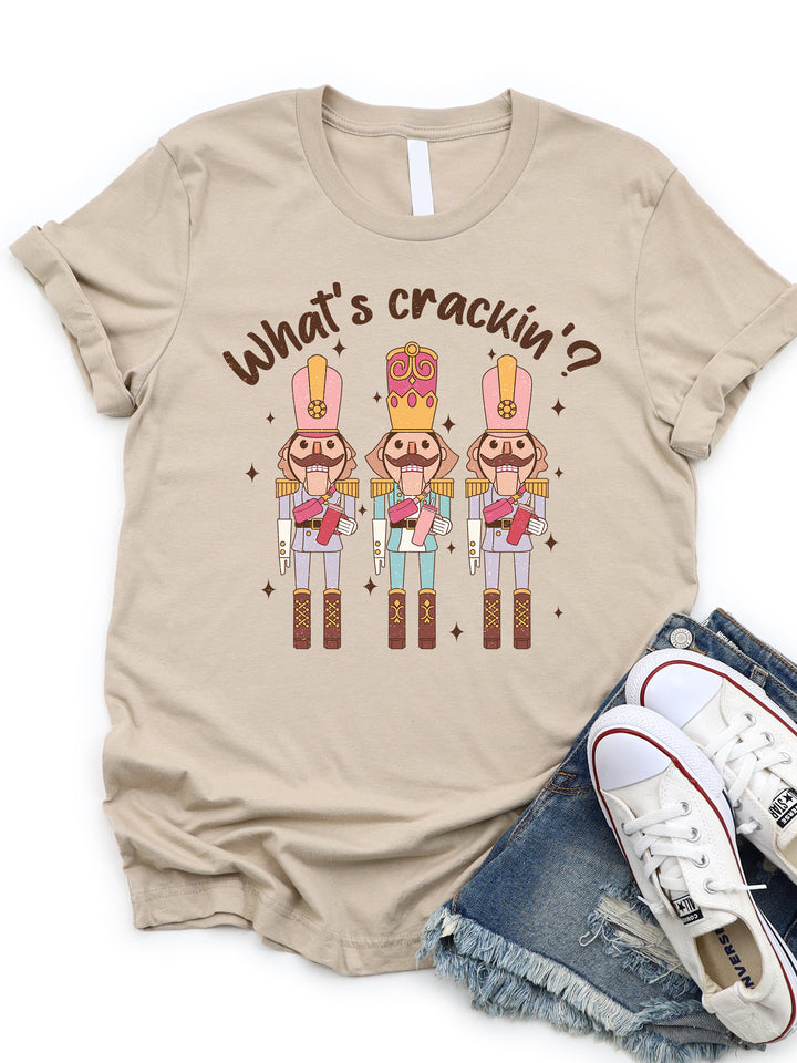 Whats Crackin' Nutcrackers - Christmas Graphic Tee