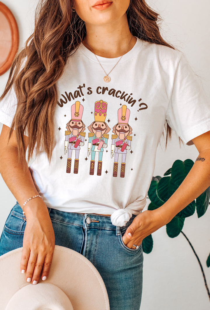 Whats Crackin' Nutcrackers - Christmas Graphic Tee