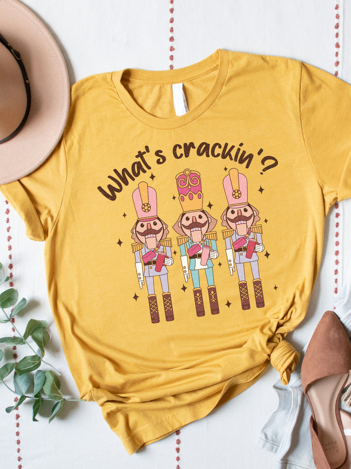 Whats Crackin' Nutcrackers - Christmas Graphic Tee