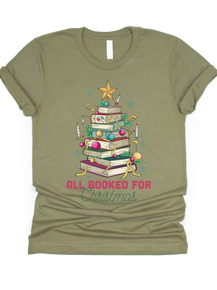 All booked for Christmas Graphic Tee