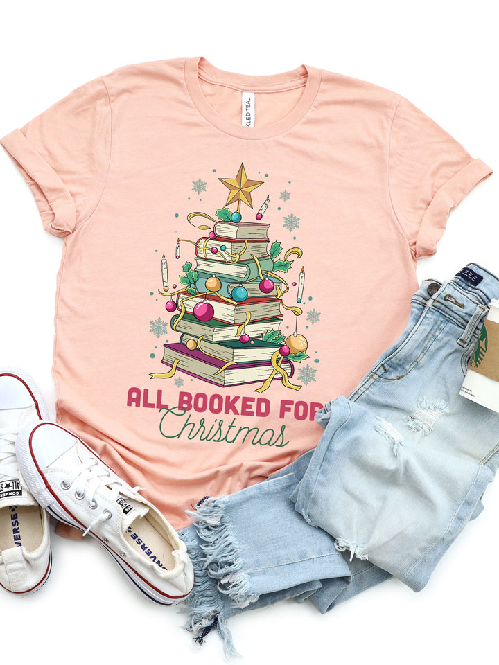 All booked for Christmas Graphic Tee