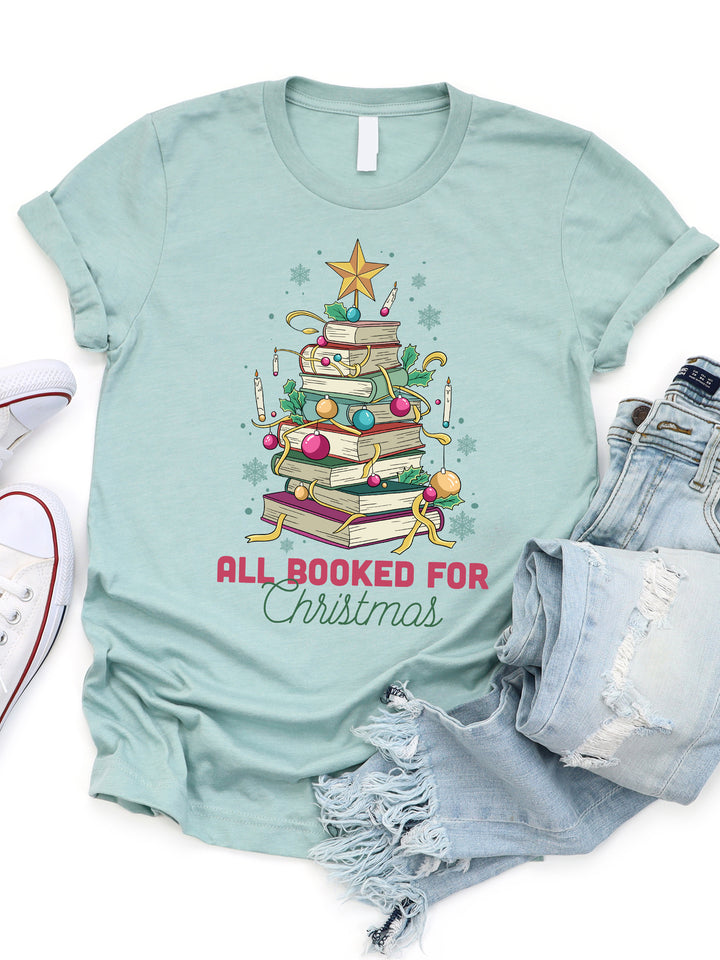 All booked for Christmas Graphic Tee