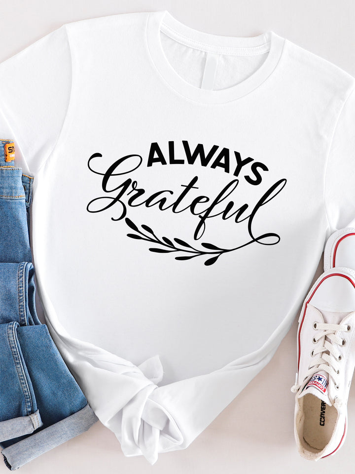 Always Grateful Graphic Tee