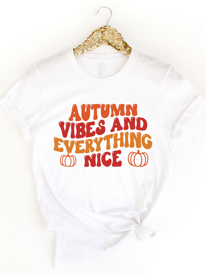 Autumn Vibes and Everything Nice Graphic Tee