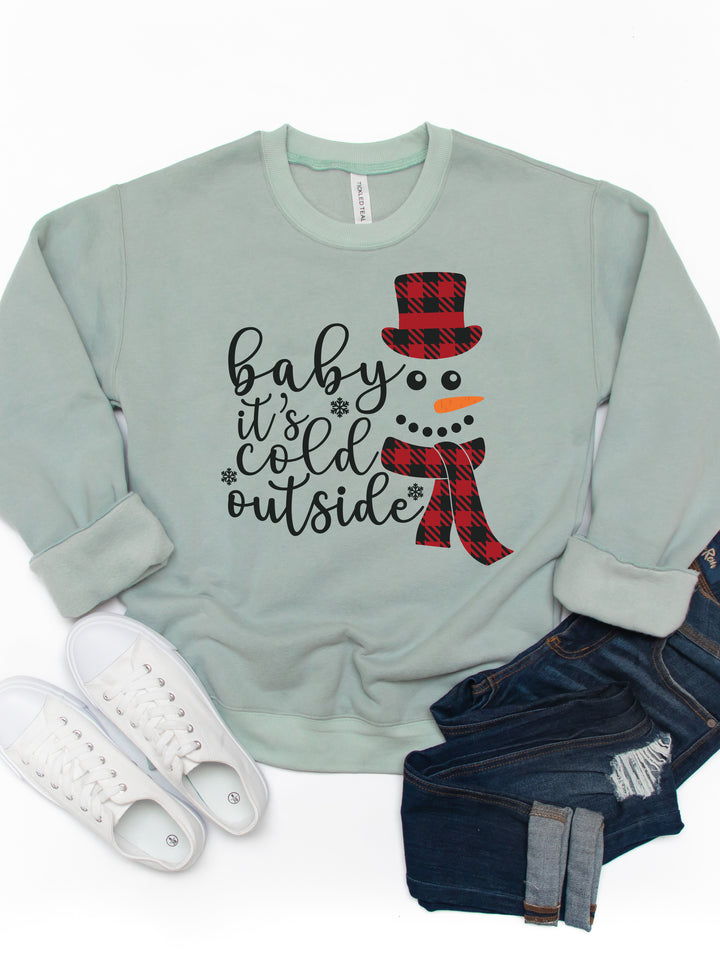 Baby It's Cold Outside - Christmas Graphic Sweatshirt