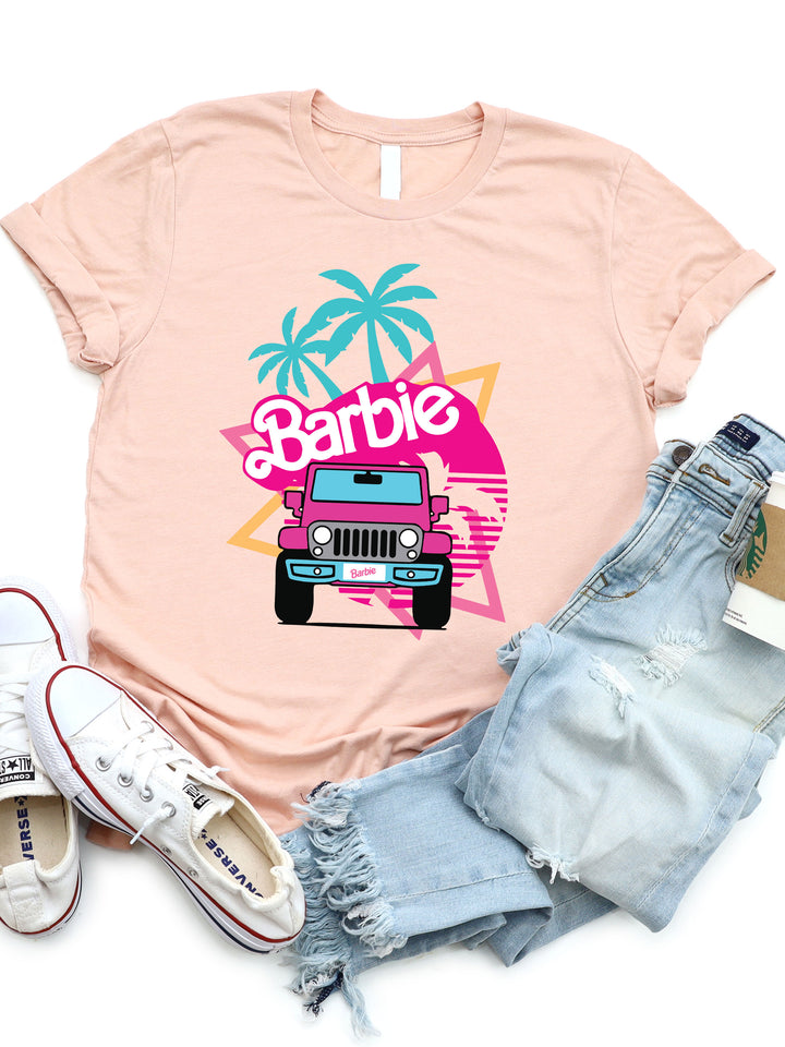 Barbie Jeep Graphic Tee