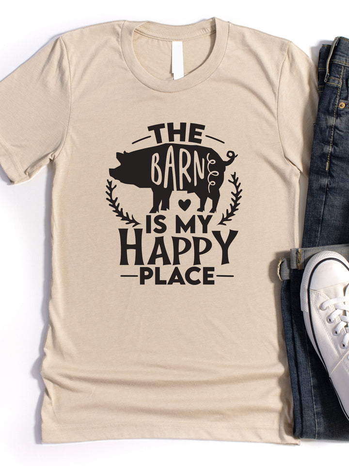 The Barn Is My Happy Place Graphic Tee