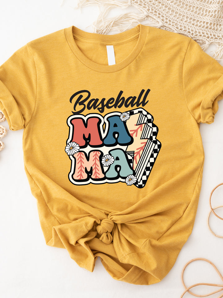 Baseball Mama Graphic Tee