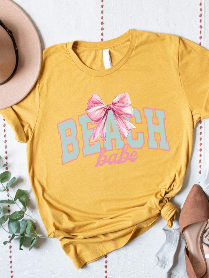 Beach Babe Bow Graphic Tee