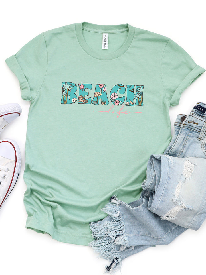 Beach Life Graphic Tee