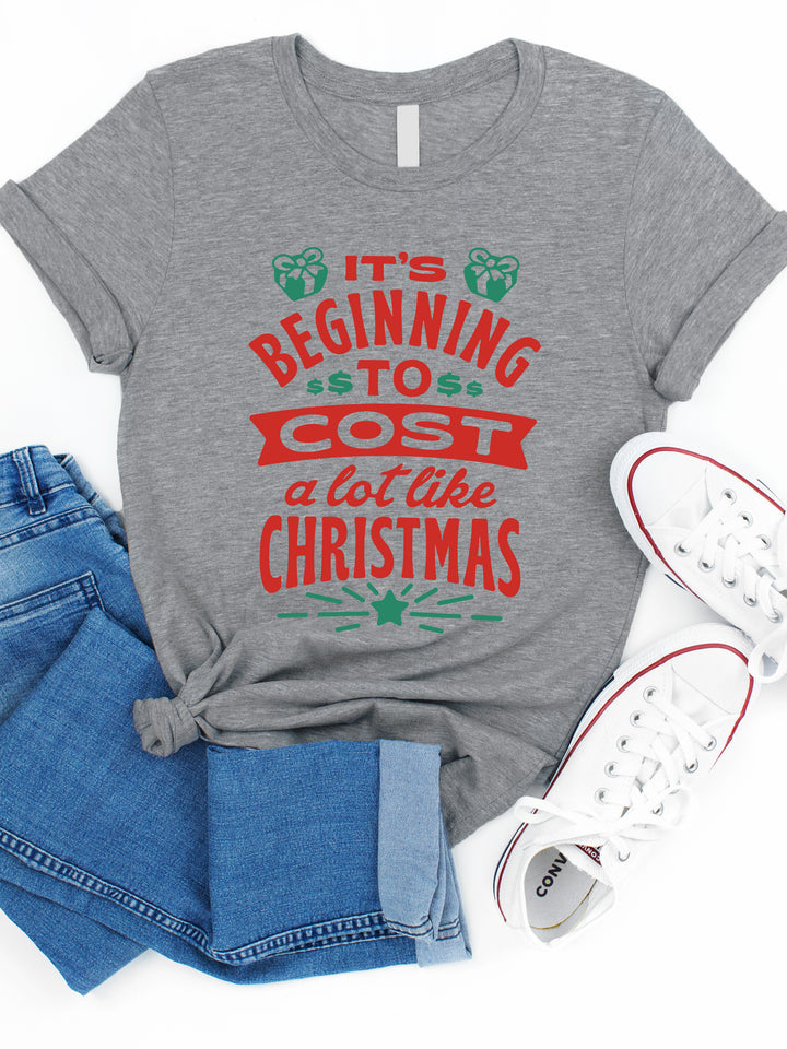 It's Beginning To Cost A lot Like Christmas Graphic Tee