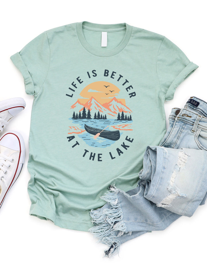 Life is better at the Lake Graphic Tee