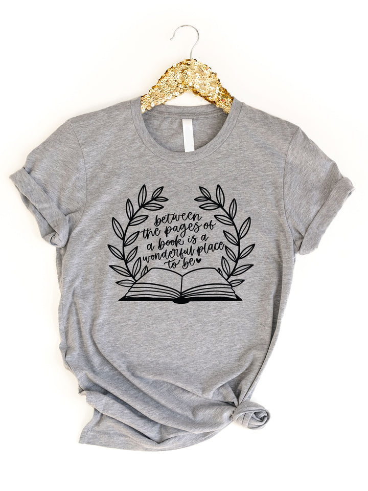 Between the Pages of a Book Graphic Tee