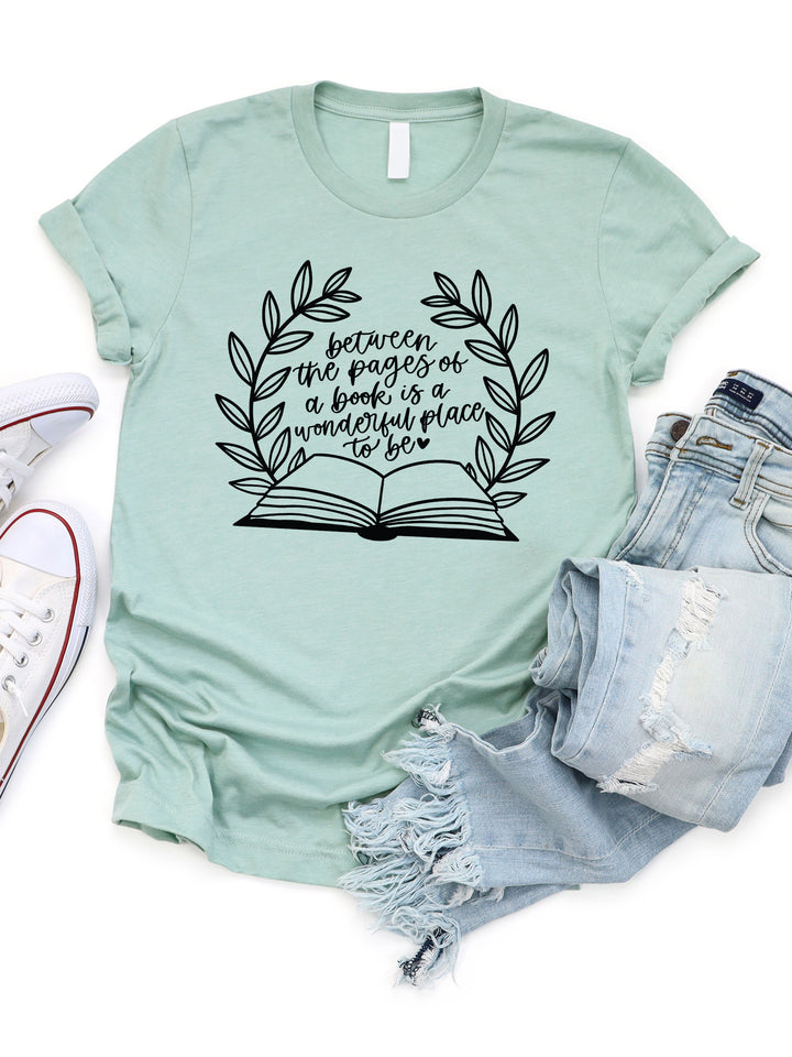 Between the Pages of a Book Graphic Tee