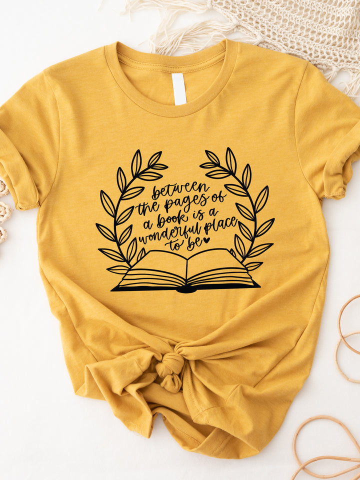 Between the Pages of a Book Graphic Tee