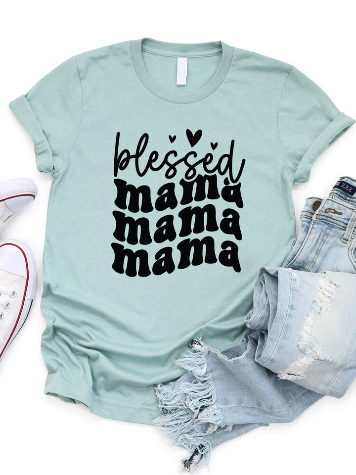 Blessed Mama Graphic Tee