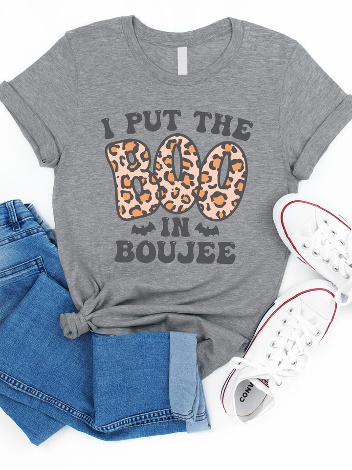 I Put The Boo In Boujee Graphic Tee
