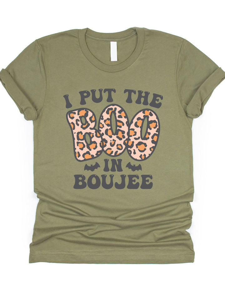 I Put The Boo In Boujee Graphic Tee