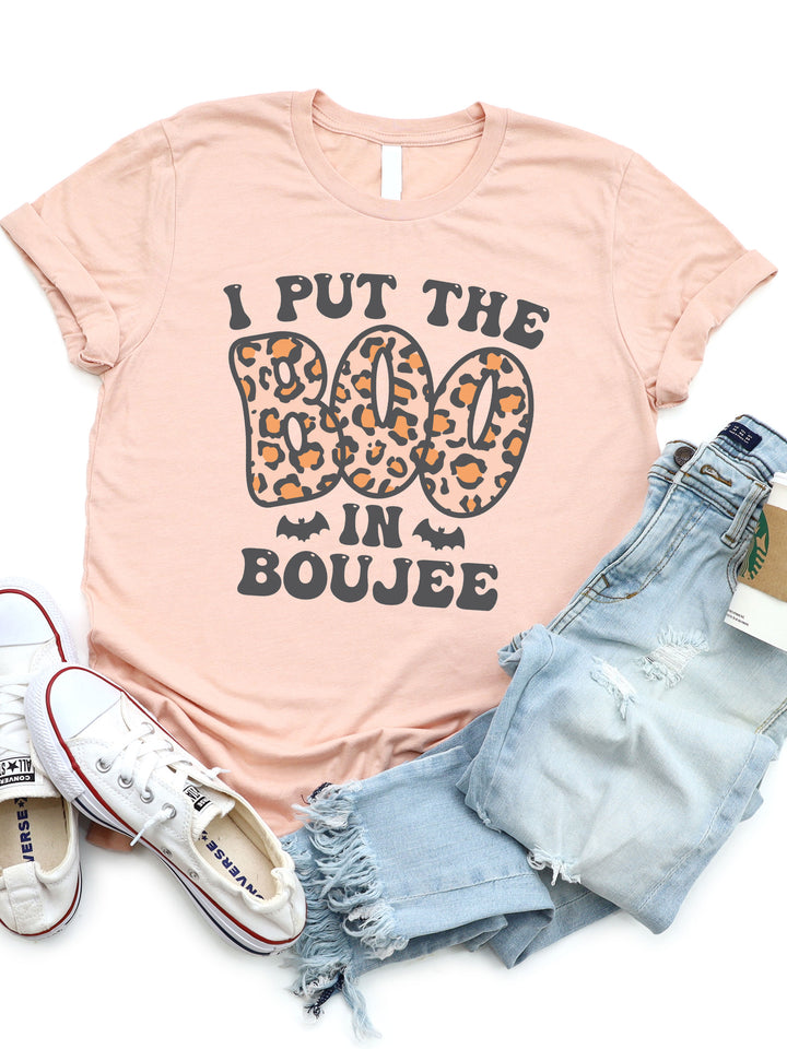 I Put The Boo In Boujee Graphic Tee