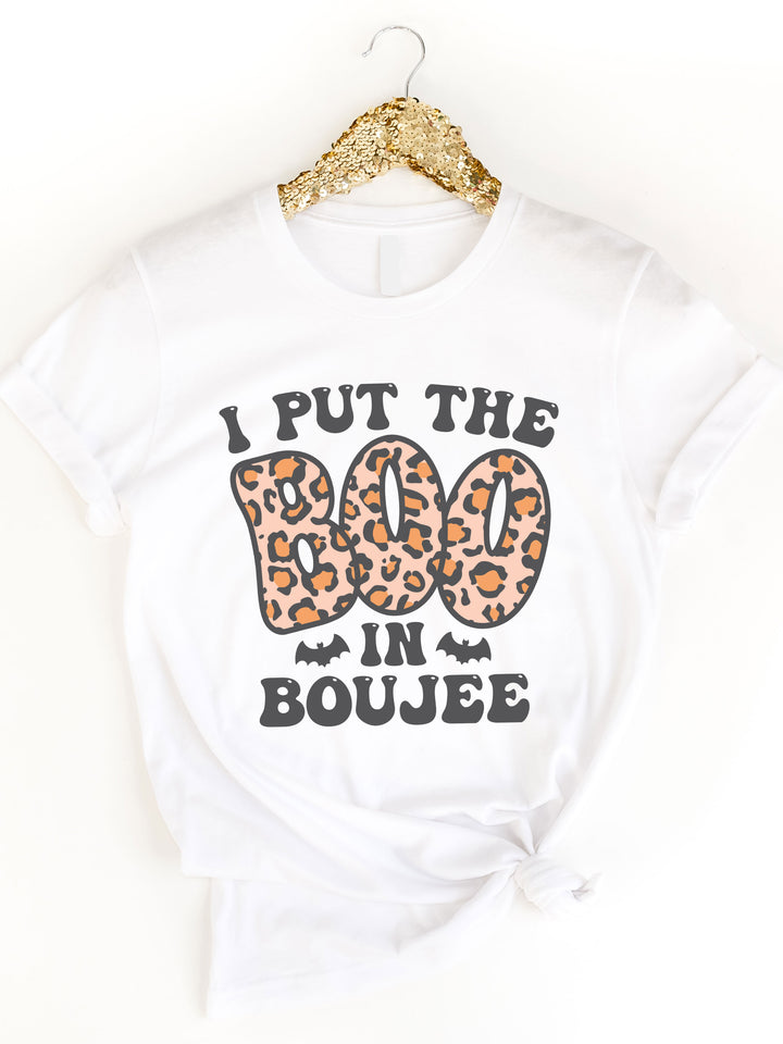 I Put The Boo In Boujee Graphic Tee