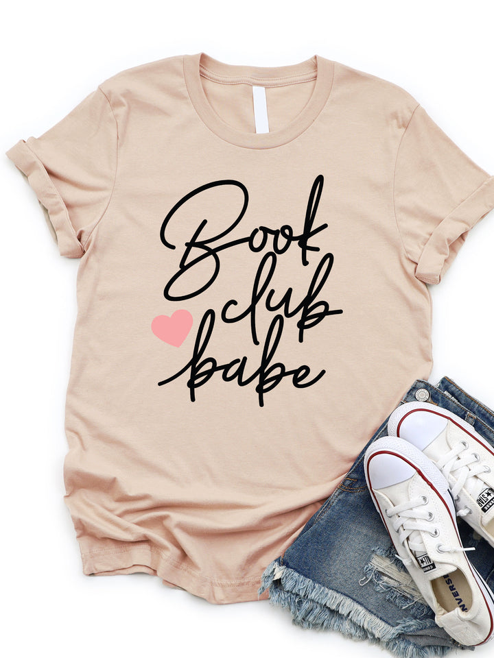 Book Club Babe Graphic Tee
