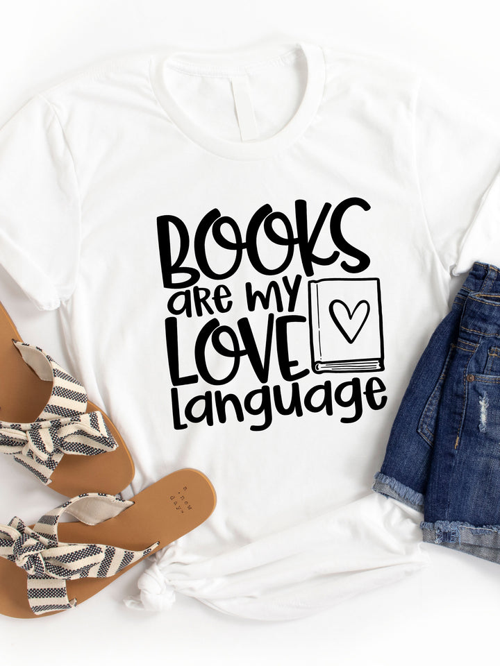 Books are my Love Language Graphic Tee