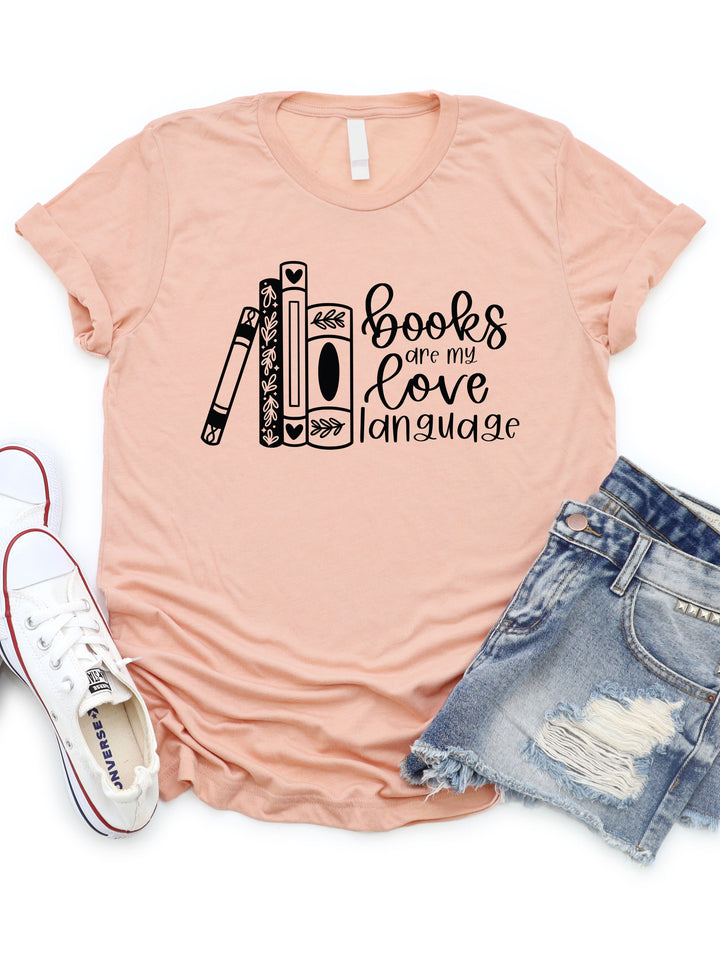 Books are my Love Language Graphic Tee