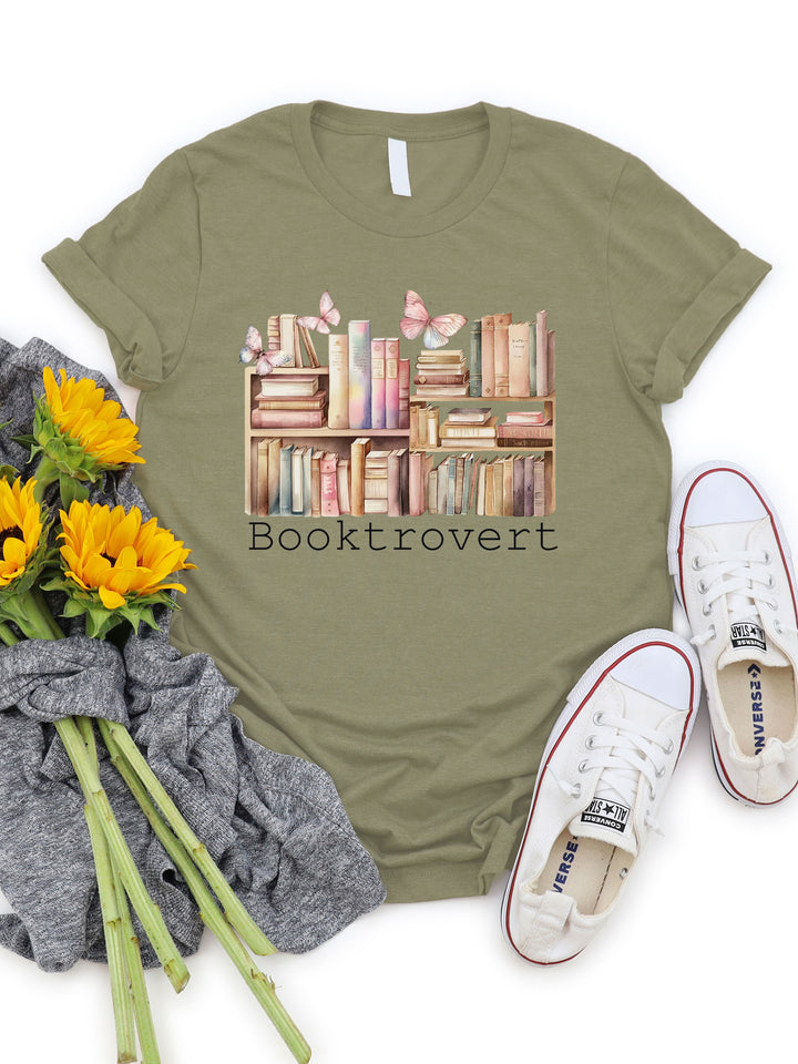 Booktrovert Graphic Tee