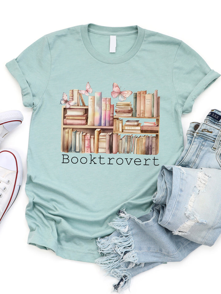 Booktrovert Graphic Tee
