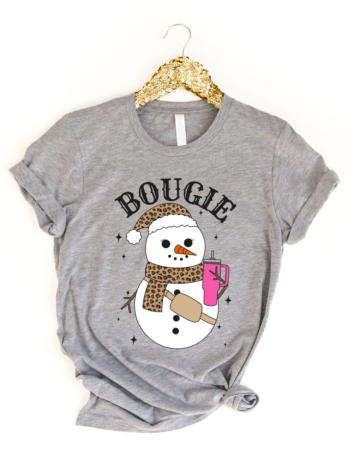 Bougie Snowman Graphic Tee