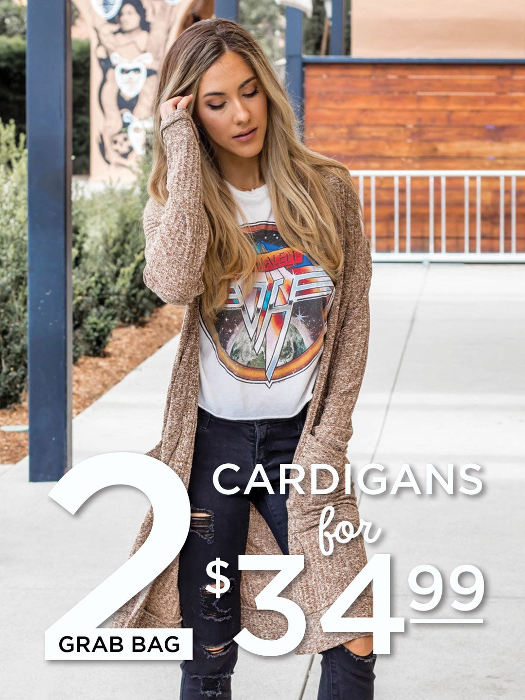 Cardigan Grab Bag - 2 Cardigans for $34.99