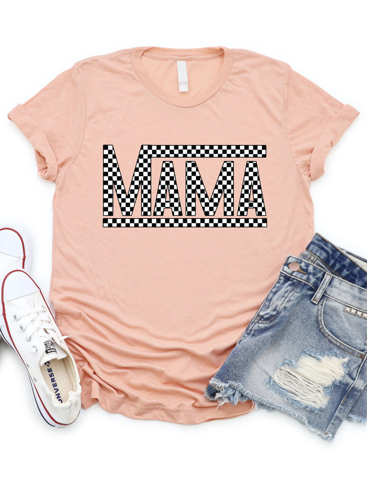 MAMA Checkered - Graphic Tee