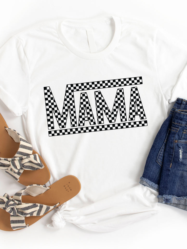 MAMA Checkered - Graphic Tee