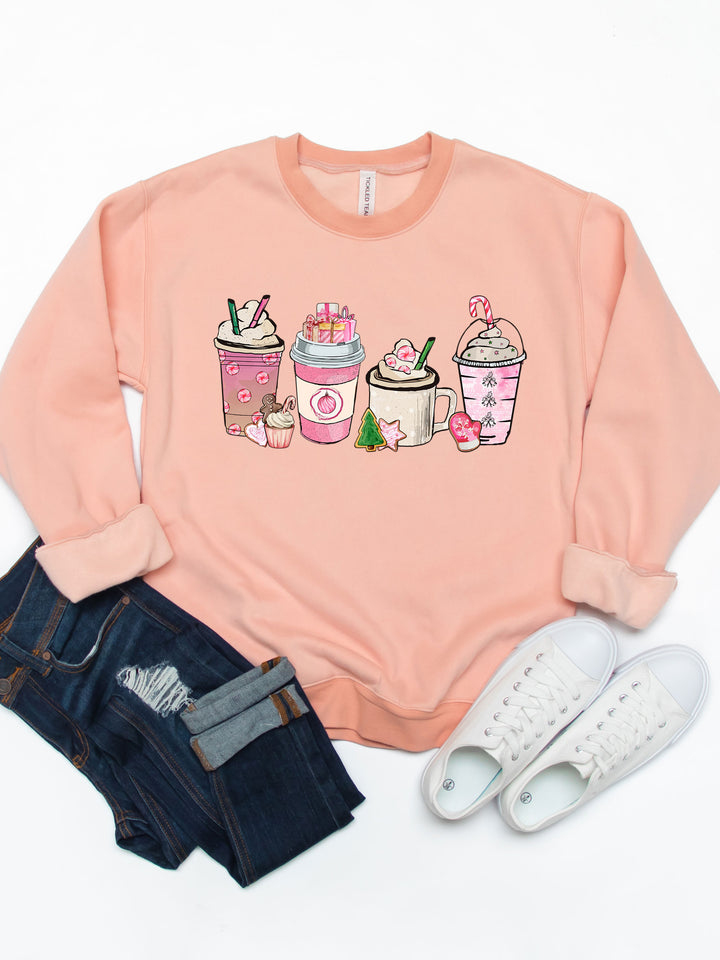 Christmas Coffee - Christmas Graphic Sweatshirt