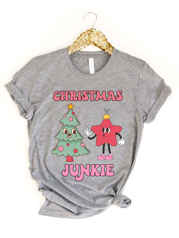 Christmas Junkie Graphic Tee