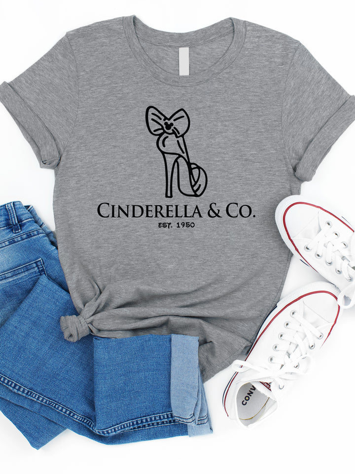 Cinderella & Co. Glass Slipper Graphic Tee