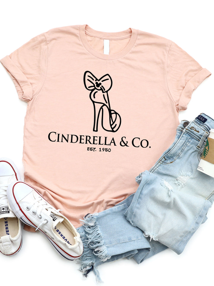 Cinderella & Co. Glass Slipper Graphic Tee