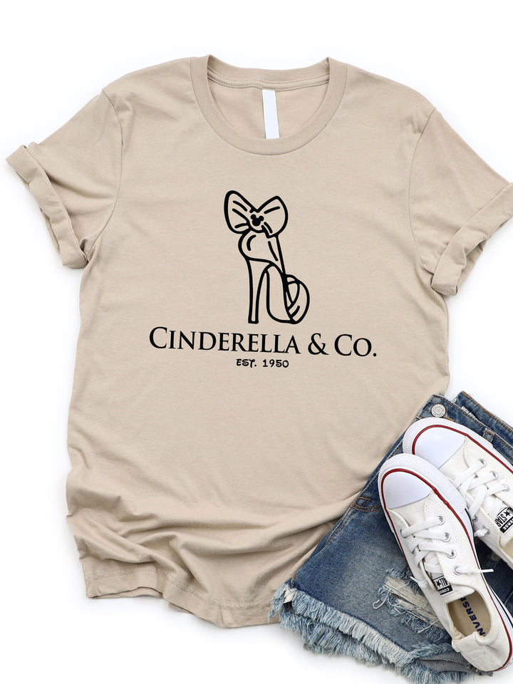 Cinderella & Co. Glass Slipper Graphic Tee