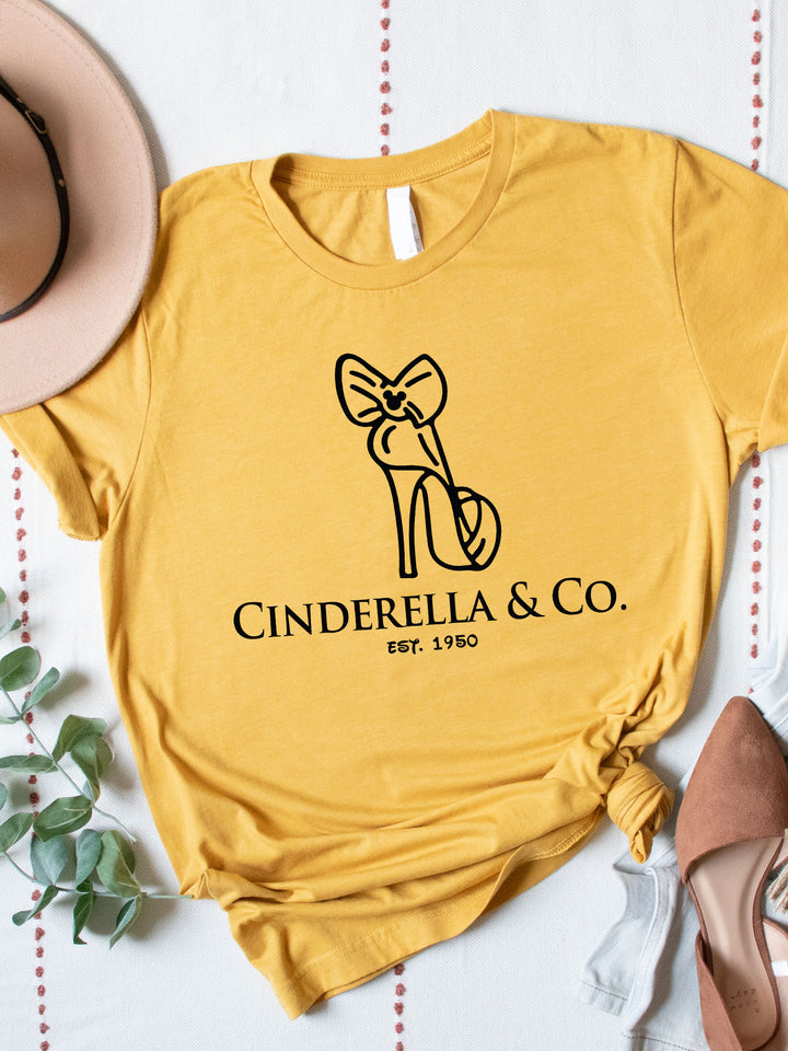 Cinderella & Co. Glass Slipper Graphic Tee