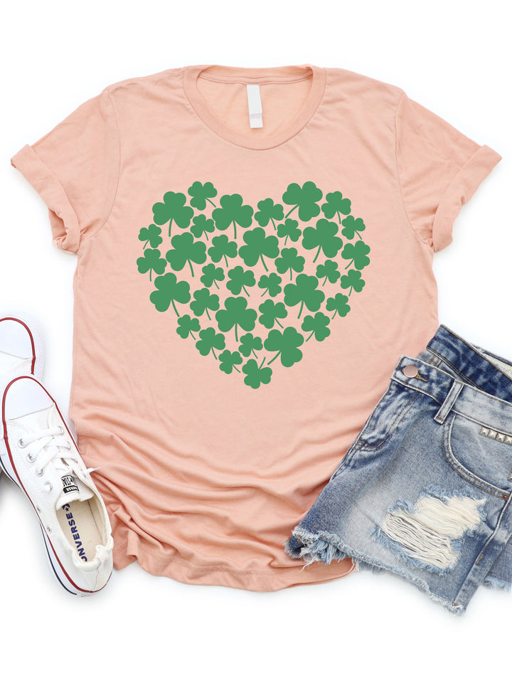 Clover Heart Graphic Tee
