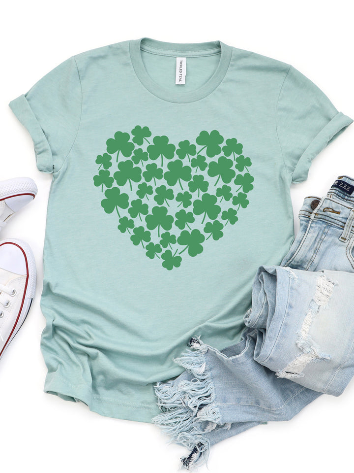 Clover Heart Graphic Tee