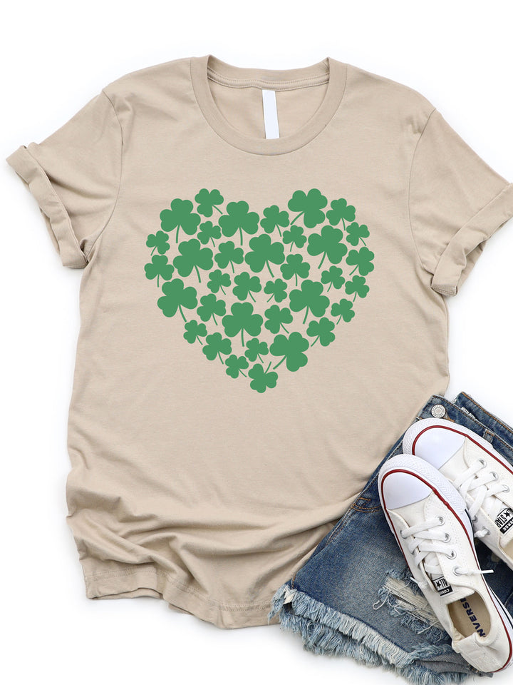 Clover Heart Graphic Tee